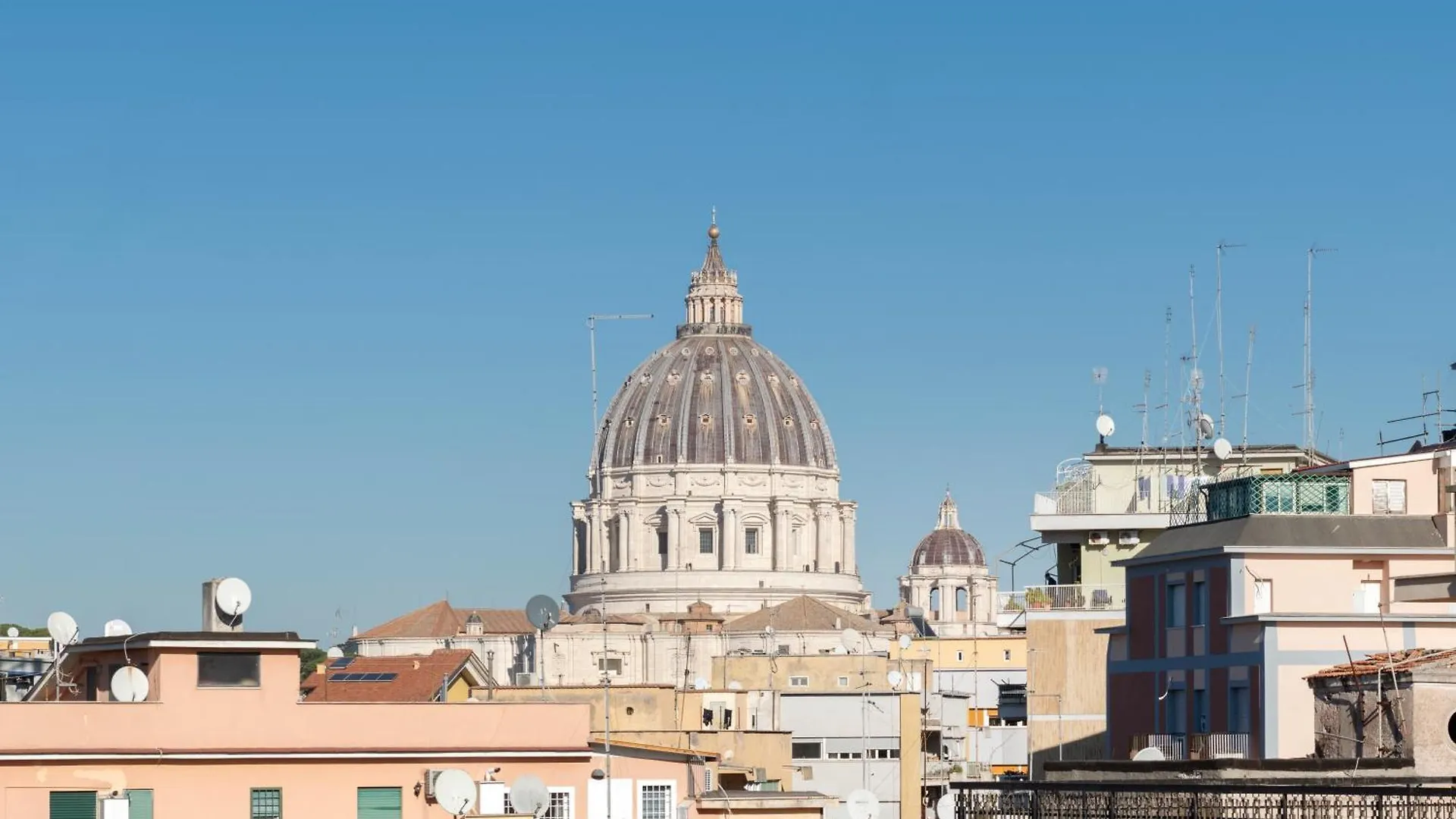 Vista Cupola San Pietro - Stazione Roma S Pietro Apartment